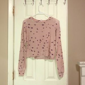 From rue 21 pink shirt with moons and stars